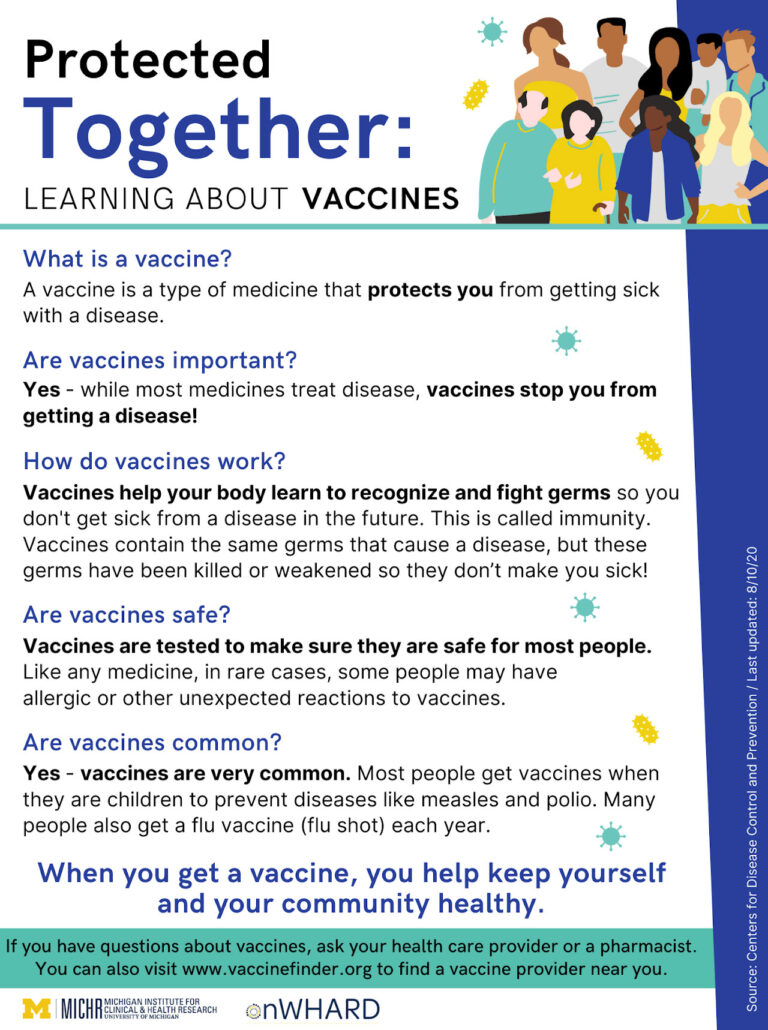 onWHARD Promotes Community Vaccine Education